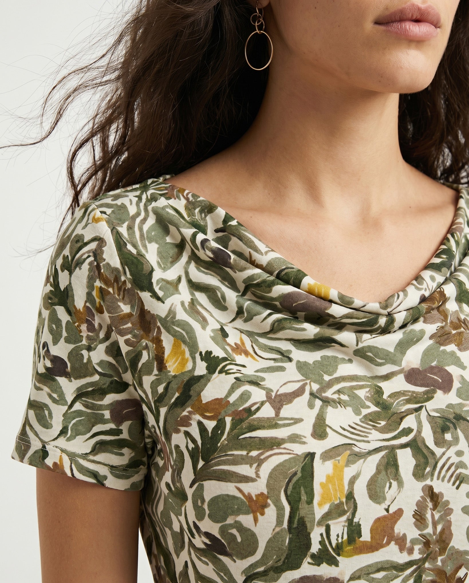 MAGLIA JUNGLE FANTASIA - VERDE