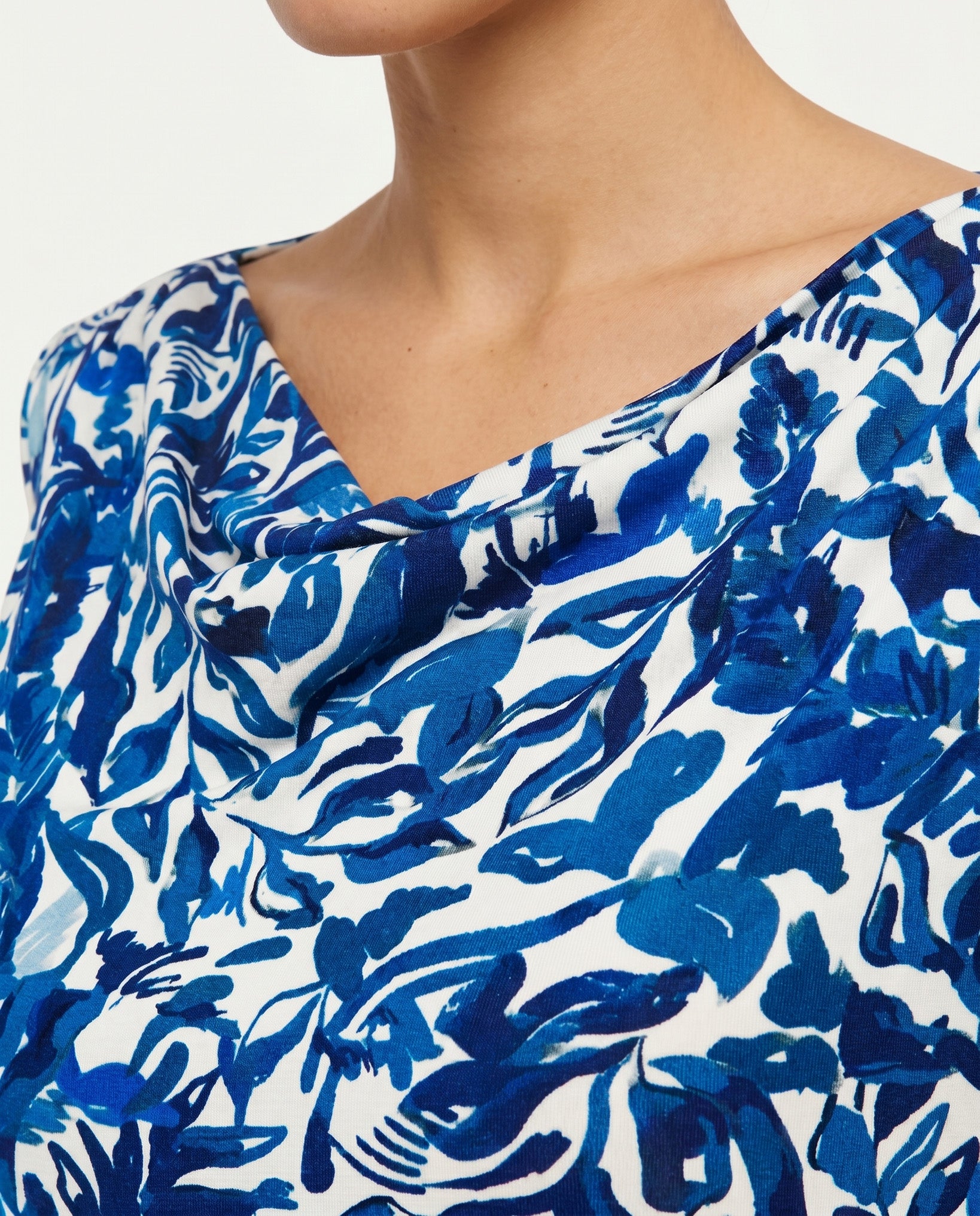 MAGLIA JUNGLE FANTASIA - BLU